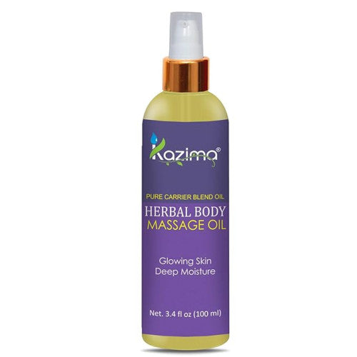 Herbal Body Massage Oil for Relaxation, Pain Relief, Skin Nourishment & Hydration