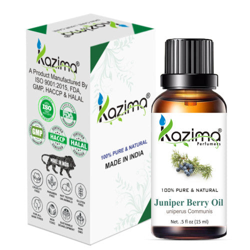 100% Pure Juniper Berry Oil – Natural, Undiluted Essential Oil for Skin, Hair, and Wellness