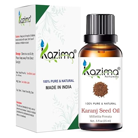 100% Pure Karanj Seed Oil – Natural, Undiluted, Cold-Pressed for Skin, Hair Care, and Wellness Benefits