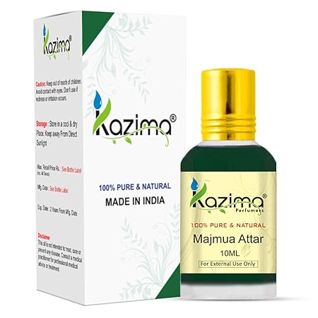 Majmua Attar Perfume For Unisex - Pure Natural Undiluted (Non-Alcoholic)
