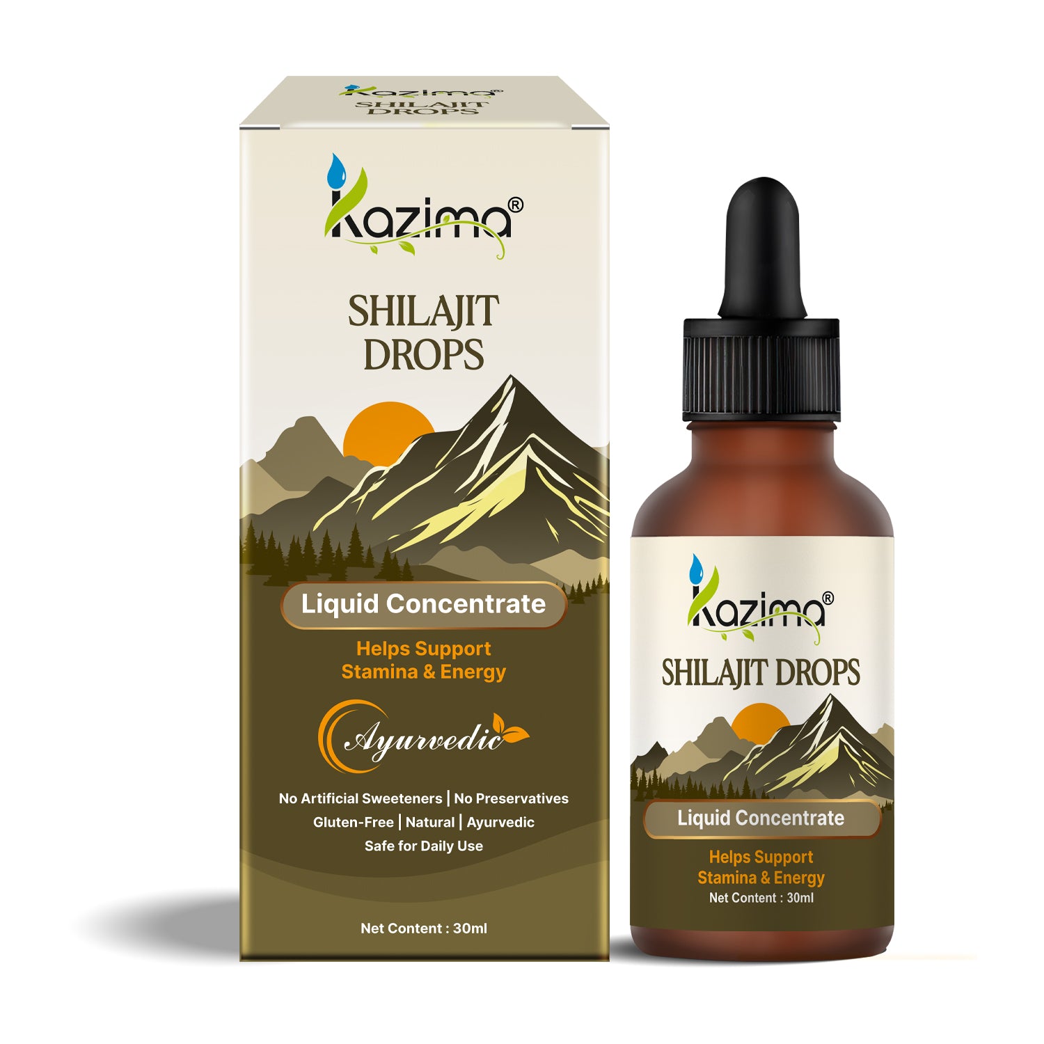 Pure Himalayan Shilajit Drops