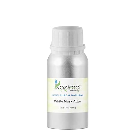 White Musk Attar - Pure Natural Undiluted (Non-Alcoholic)