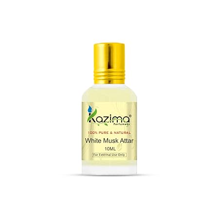 White Musk Attar - Pure Natural Undiluted (Non-Alcoholic)