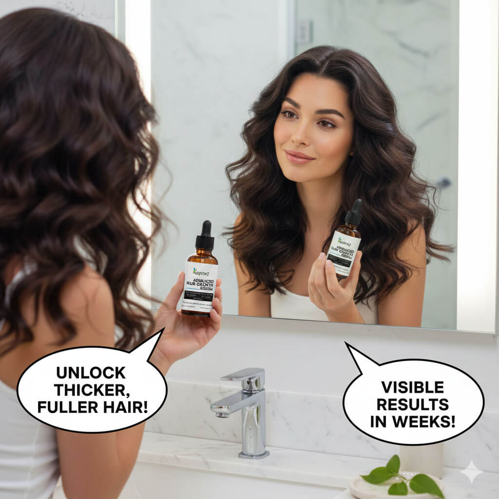 Unlock Stronger, Fuller Hair: Discover the Power of Advanced Hair Growth Serum