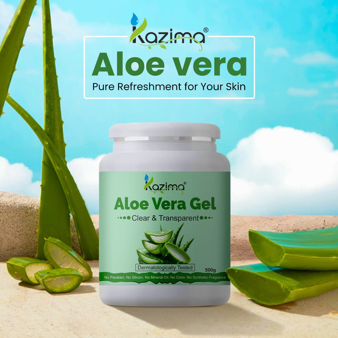 Aloe Vera Gel: Nature’s Miracle for Skin, Hair & Health