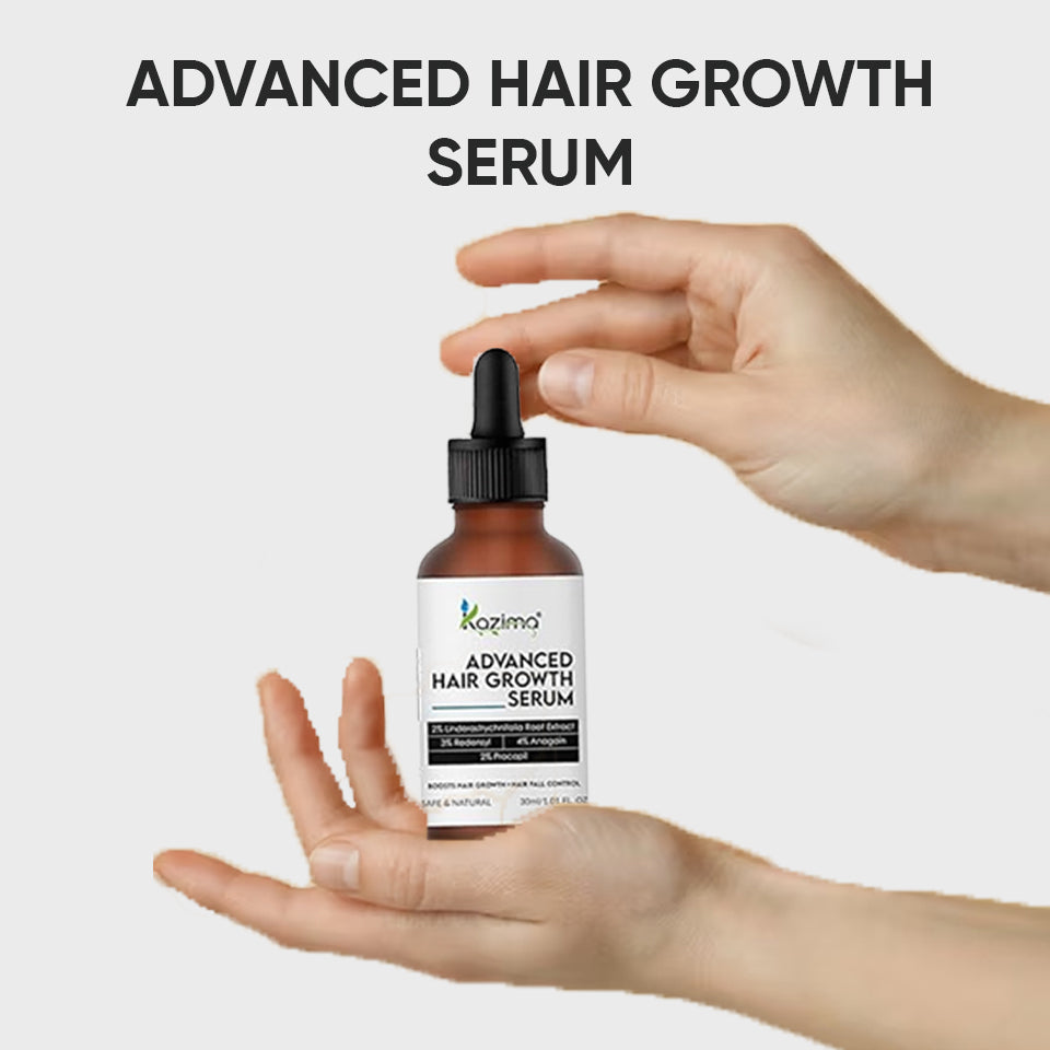 Unlock Your Hair's Potential: 10 Benefits of Kazima Advanced Hair Growth Serum