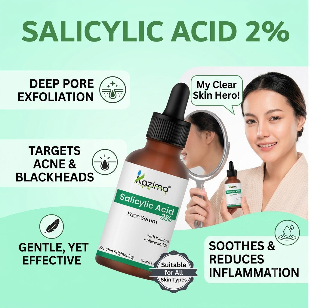 Salicylic Acid Serum: The Secret to Clear, Healthy, and Acne-Free Skin