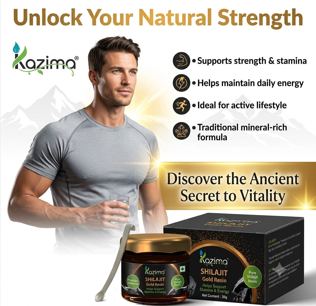 Shilajit Gold: A Natural Wellness Supplement for Energy, Vitality, and Overall Health