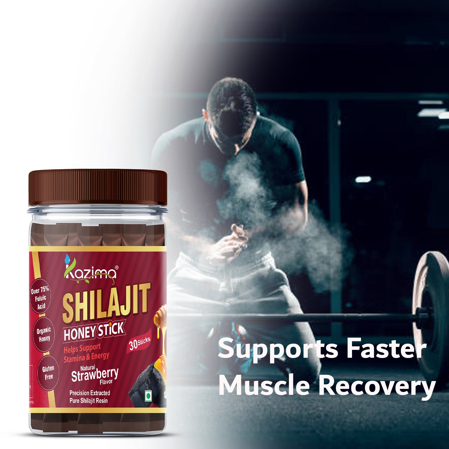 Pure Himalayan Shilajit Sticks (Strawberry Flavour)