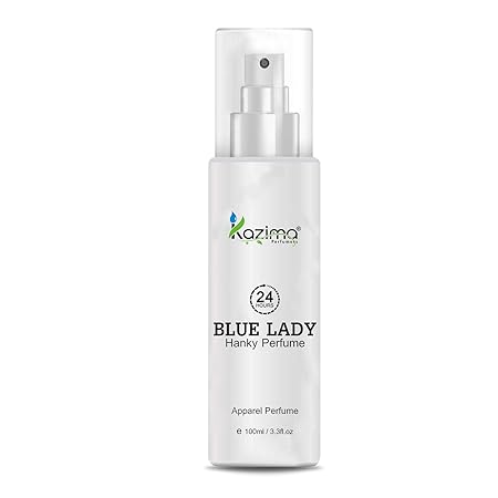 24h Blue Lady Hanky Spray Perfume For Men & Women 100ML - (Free From Gas)