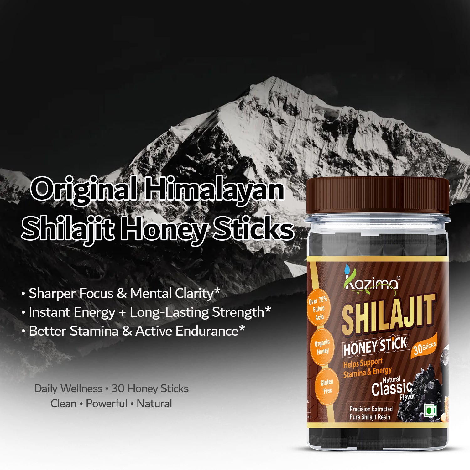 Pure Himalayan Shilajit Sticks (Classic)