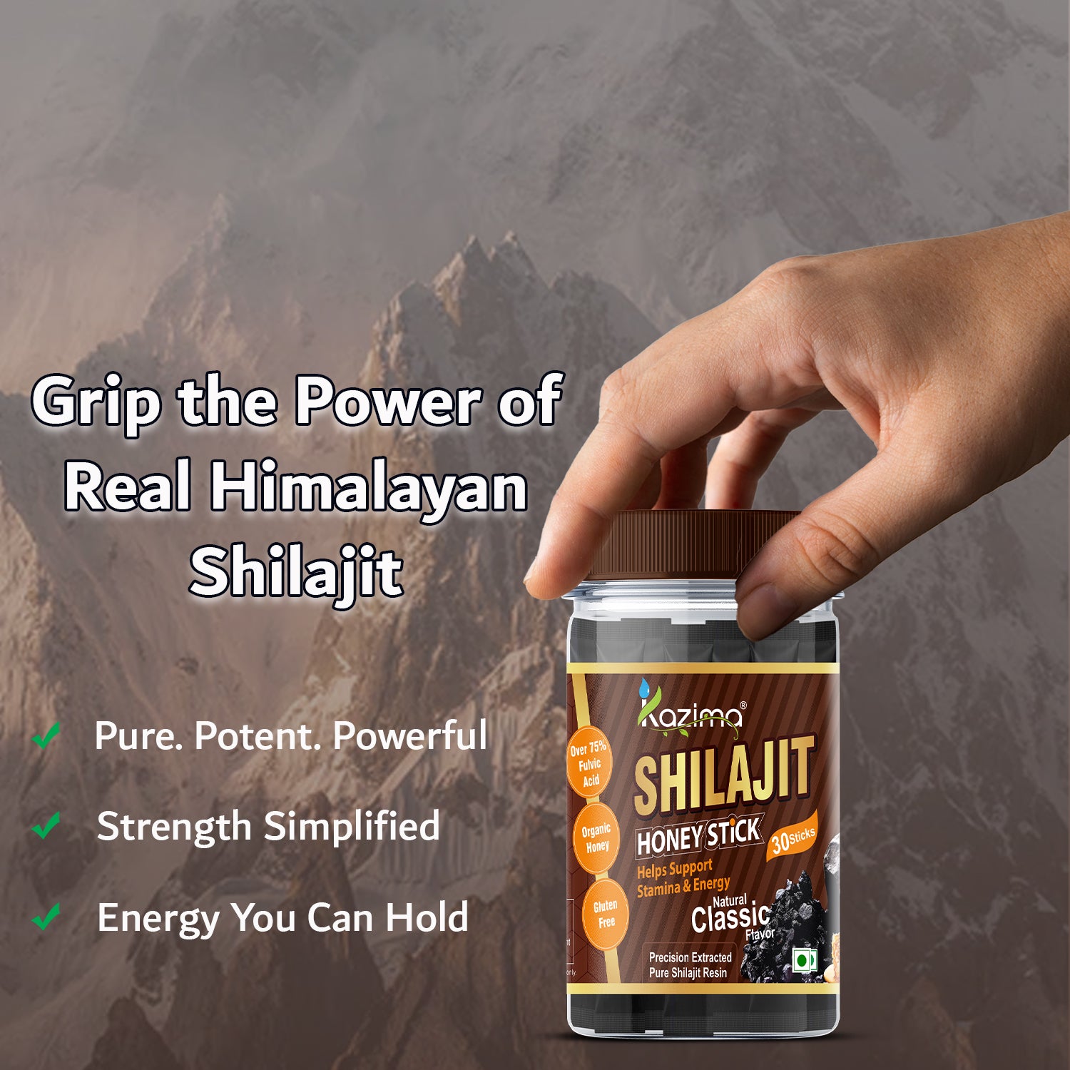 Pure Himalayan Shilajit Sticks (Classic)
