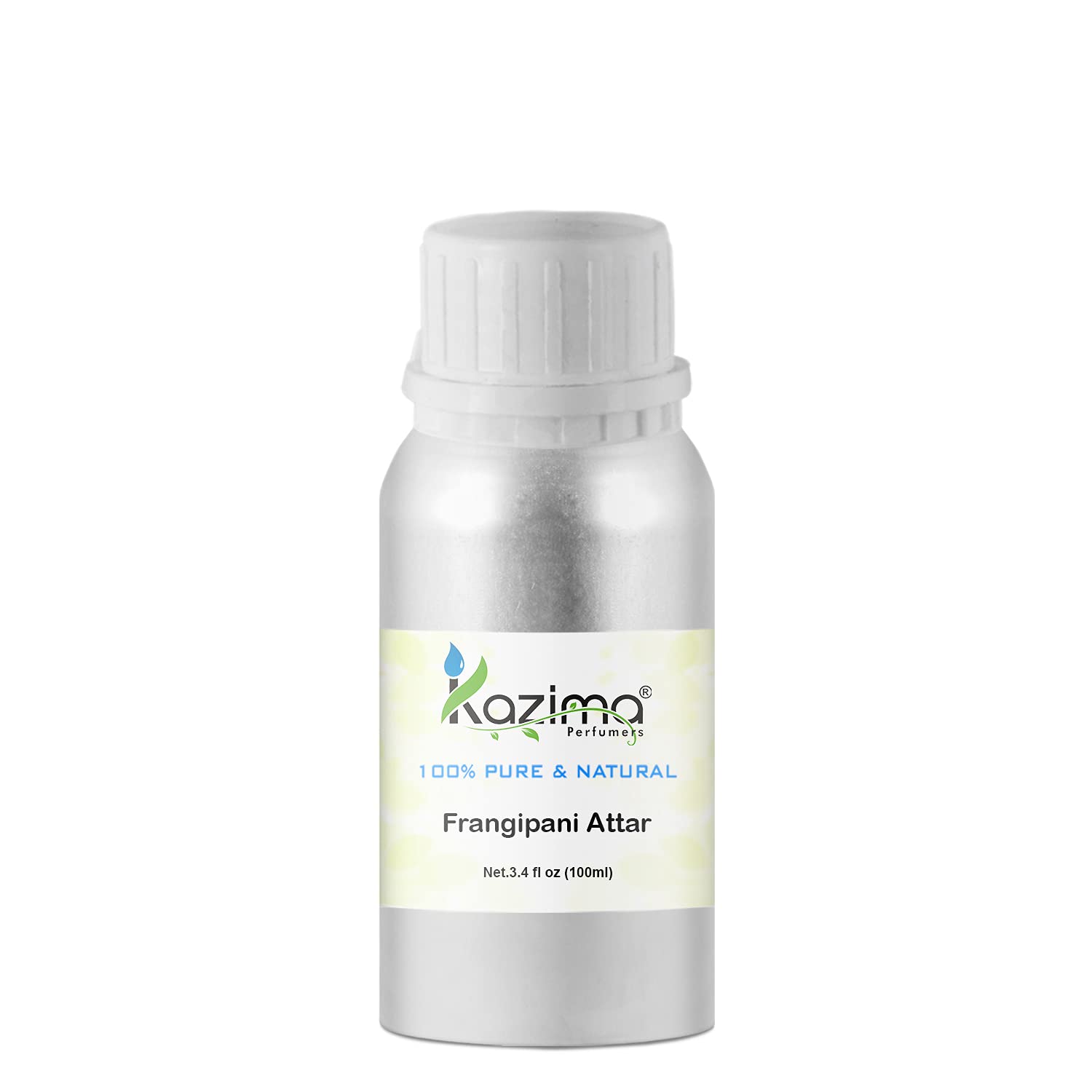 Kazima Frangipani Perfume For Unisex - Pure Natural (Non-Alcoholic) Floral Attar  (Floral)
