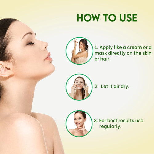 Kazima Aloe Turmeric Gel with Pure Aloe Vera, Turmeric & Vitamins – Brightens Skin, Fades Acne Scars, Wrinkles, Sunburn & Dark Circles