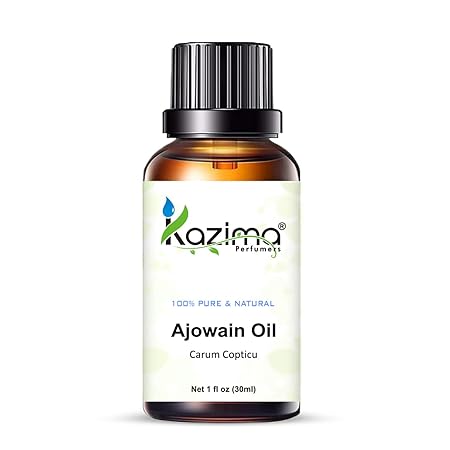 Ajowan Essential Oil 100% Pure, Natural & Undiluted – Therapeutic - Ideal for Skin & Hair and Aromatherapy