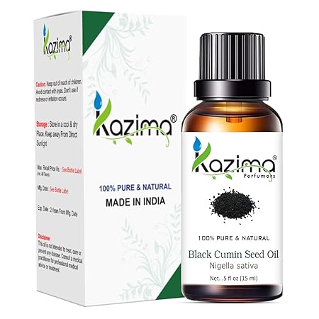 100% Pure Black Cumin Seed Oil - Natural, Undiluted & Premium Quality for Skin, Hair & Health Benefits