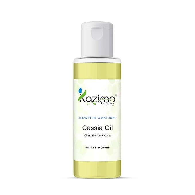 Cassia Oil 100% Pure – Natural & Undiluted, Therapeutic Grade for Skin,Hair Care, Aromatherapy & Health