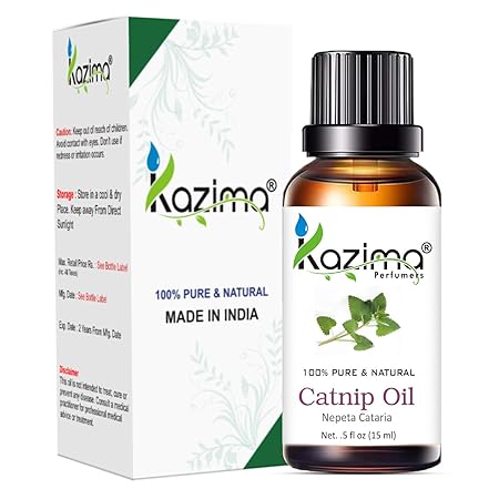 Catnip Essential Oil 100% Pure, Natural & Undiluted – Perfect for Hair and Skin Care