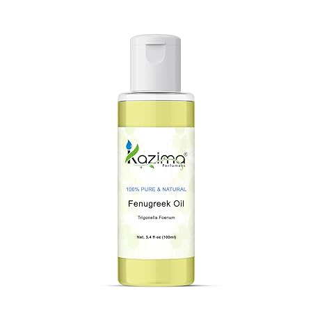 Fenugreek Cold Pressed Carrier Oil Pure Natural & Undiluted - For Face, Skin & Hair Care