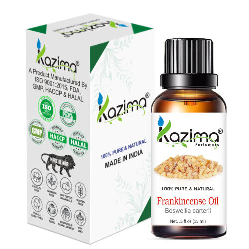 100% Pure Frankincense Essential Oil – Natural, Undiluted, Therapeutic Grade for Skin, Aromatherapy & Relaxation