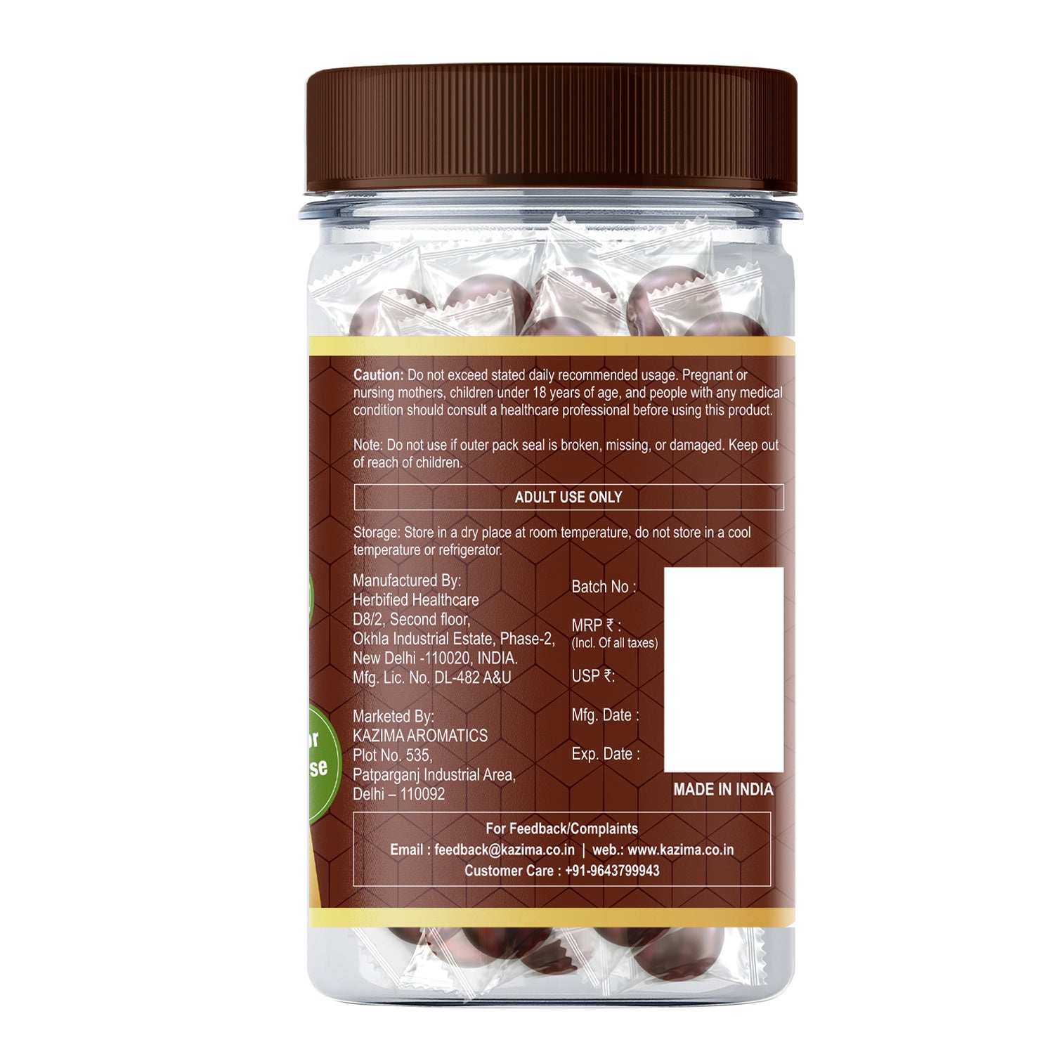 Pure Himalayan Shilajit Gummies (Tamarind Flavour)