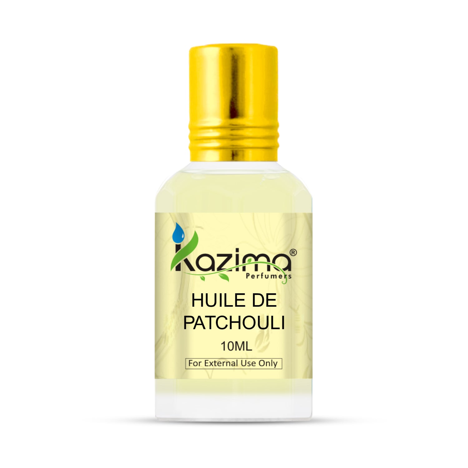 Huile De Patchouli - Long Lasting Perfume Oil for Men, Pure Ittar Roll On, Non Alcoholic & Vegan Fragrance