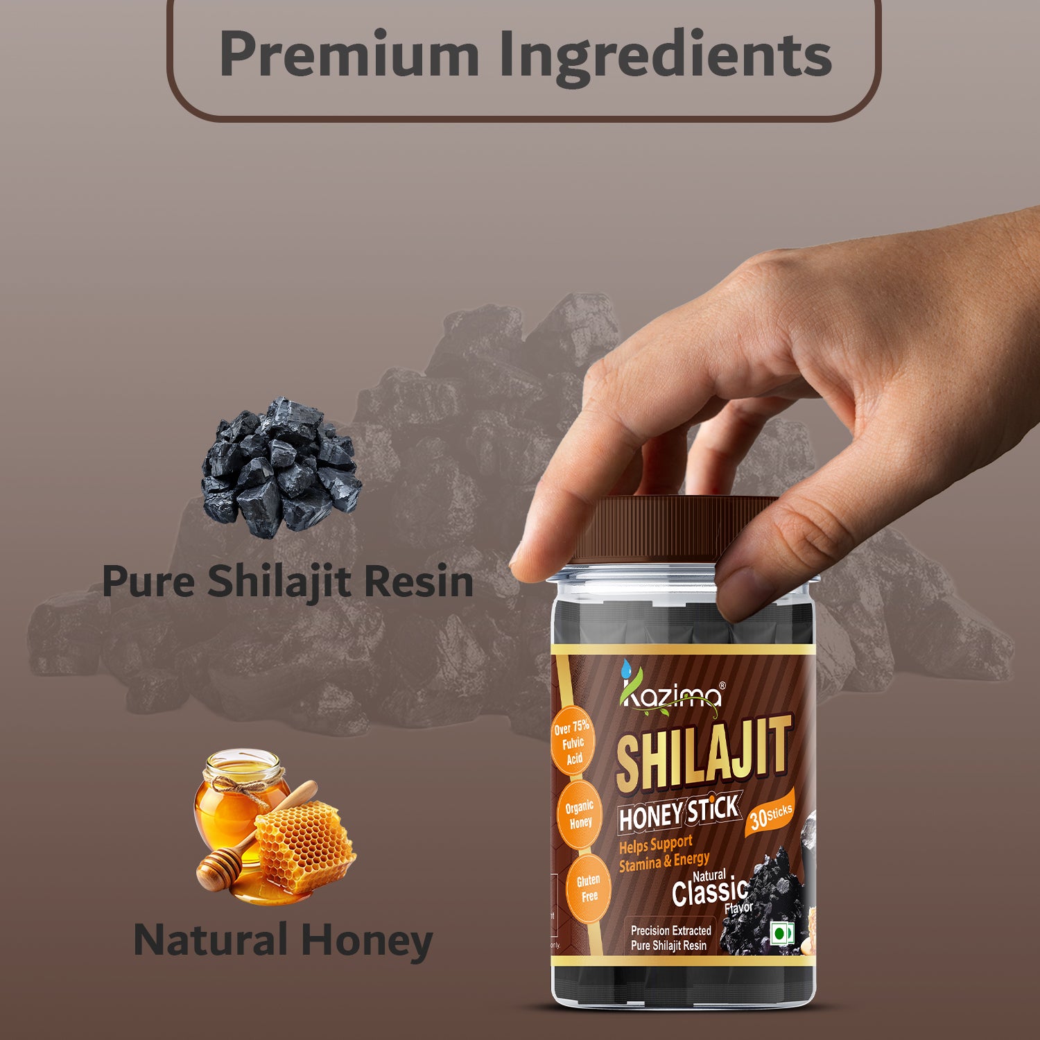 Pure Himalayan Shilajit Sticks (Classic)