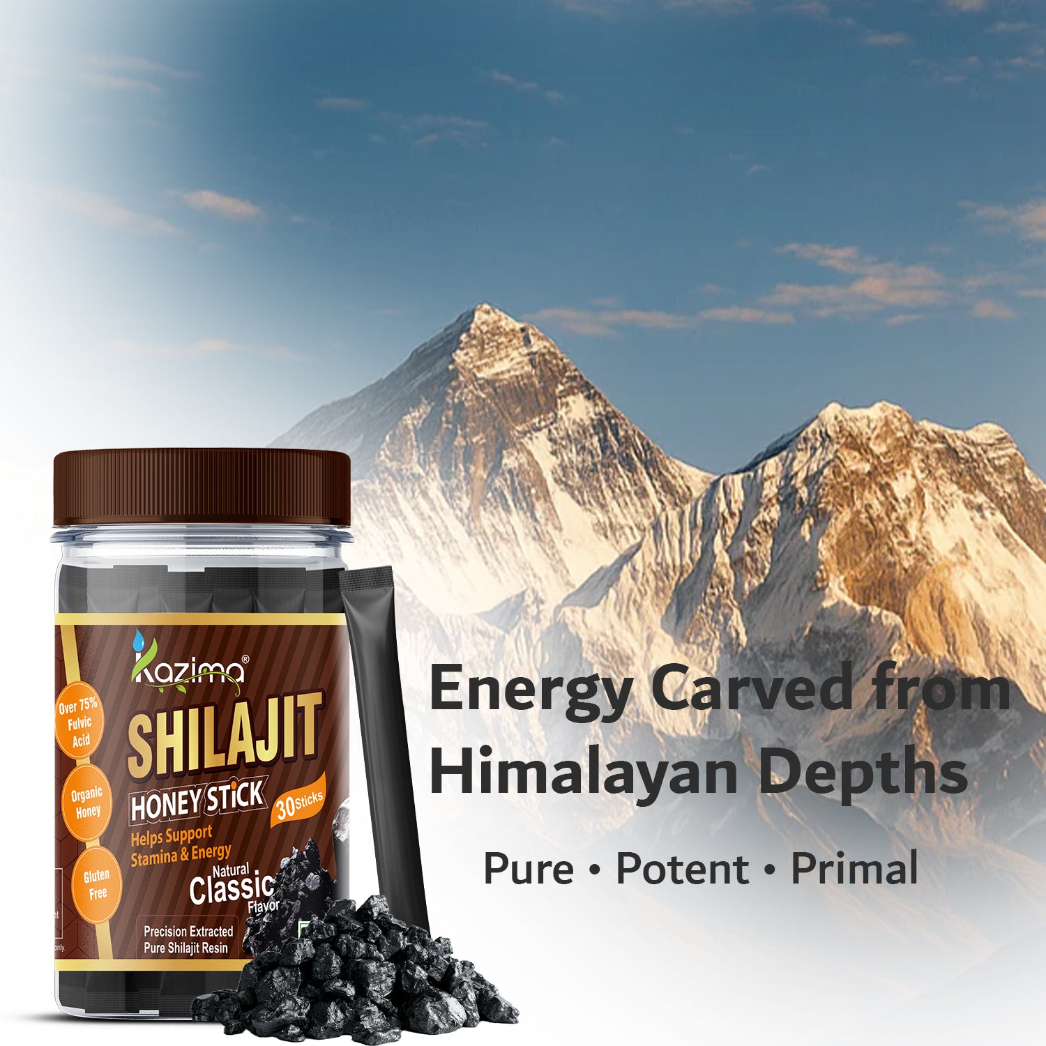 Pure Himalayan Shilajit Sticks (Classic)