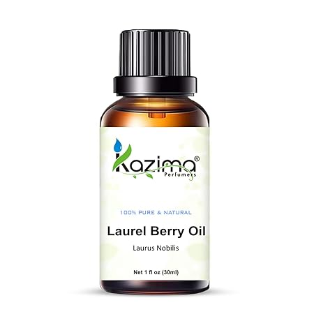 Laurel Berry Oil 100% Pure, Natural & Undiluted – Promotes Healthy Hair, Soothes Skin, Boosts Circulation, & Relieves Muscle Pain