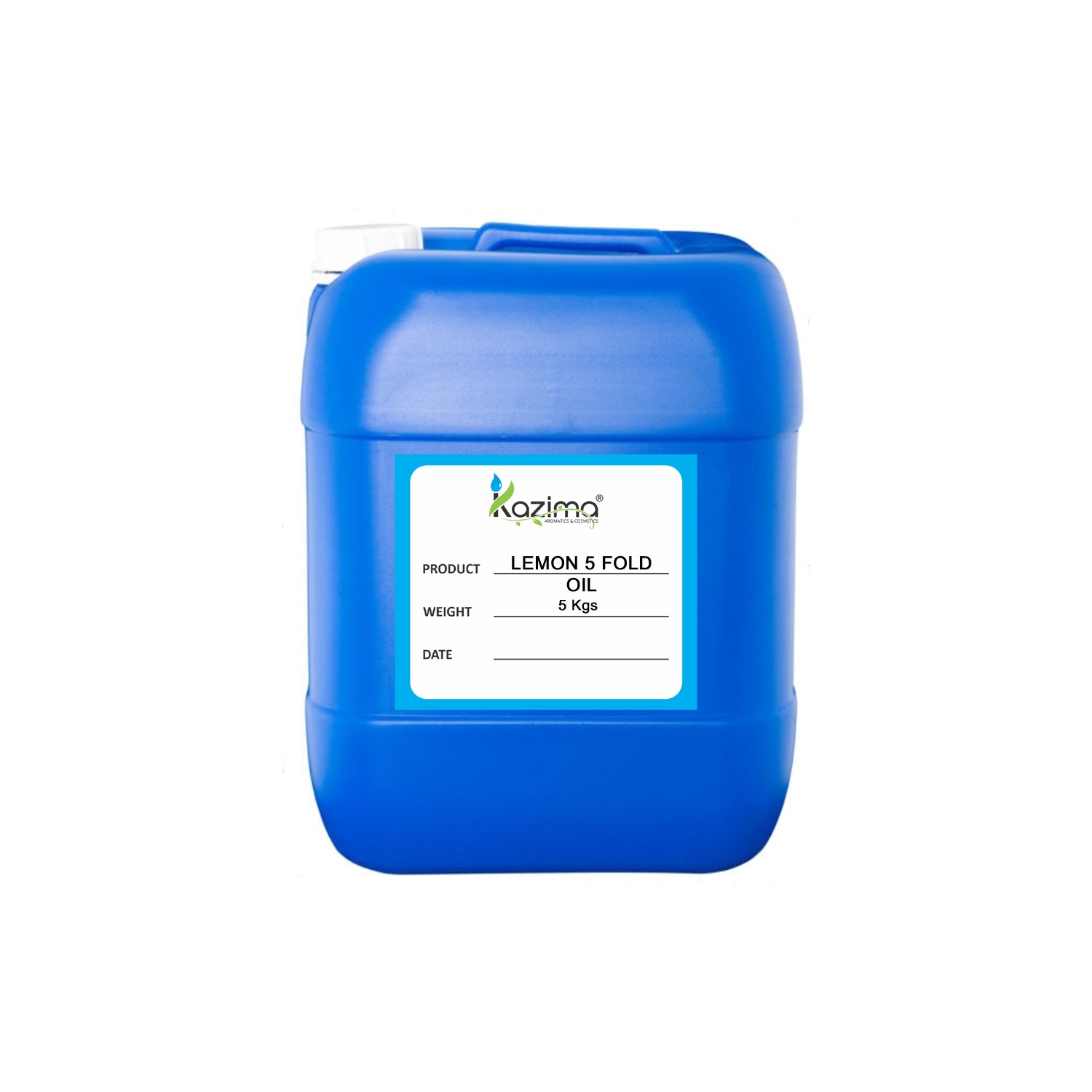 100% Pure Lemon 5 Fold Oil - Natural & Undiluted, For Aromatherapy, Skincare, and Natural Cleaning