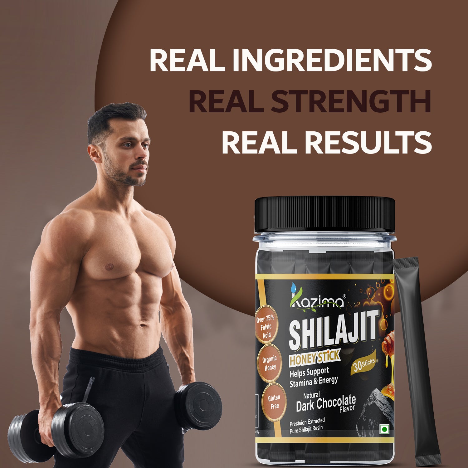 Pure Himalayan Shilajit Sticks (Dark Chocolate Flavour)