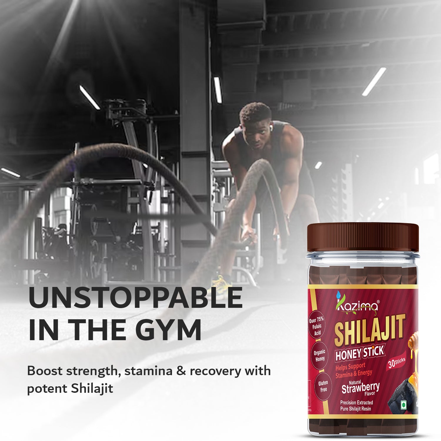 Pure Himalayan Shilajit Sticks (Strawberry Flavour)