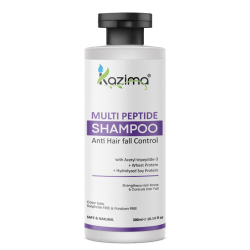 Multi-Peptide Shampoo 300ml – Nourish, strengthen and revitalize hair with advanced peptide complex for healthy, thick hair