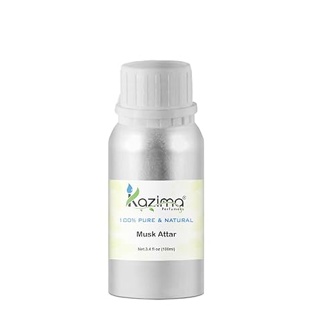 Musk Attar Perfume For Unisex - Pure Natural Undiluted (Non-Alcoholic)