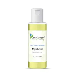 Myrrh Essential Oil 100% Pure Natural & Undiluted Therapeutic Grade - For Skin Care & Hair Care