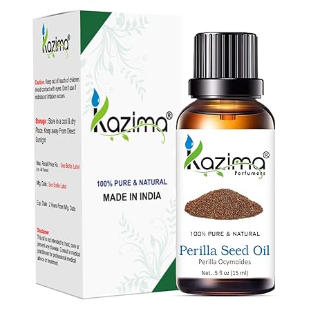 100% Pure Natural Perilla Seed Oil - Undiluted, Cold-Pressed, Premium Quality for Skin & Hair Care