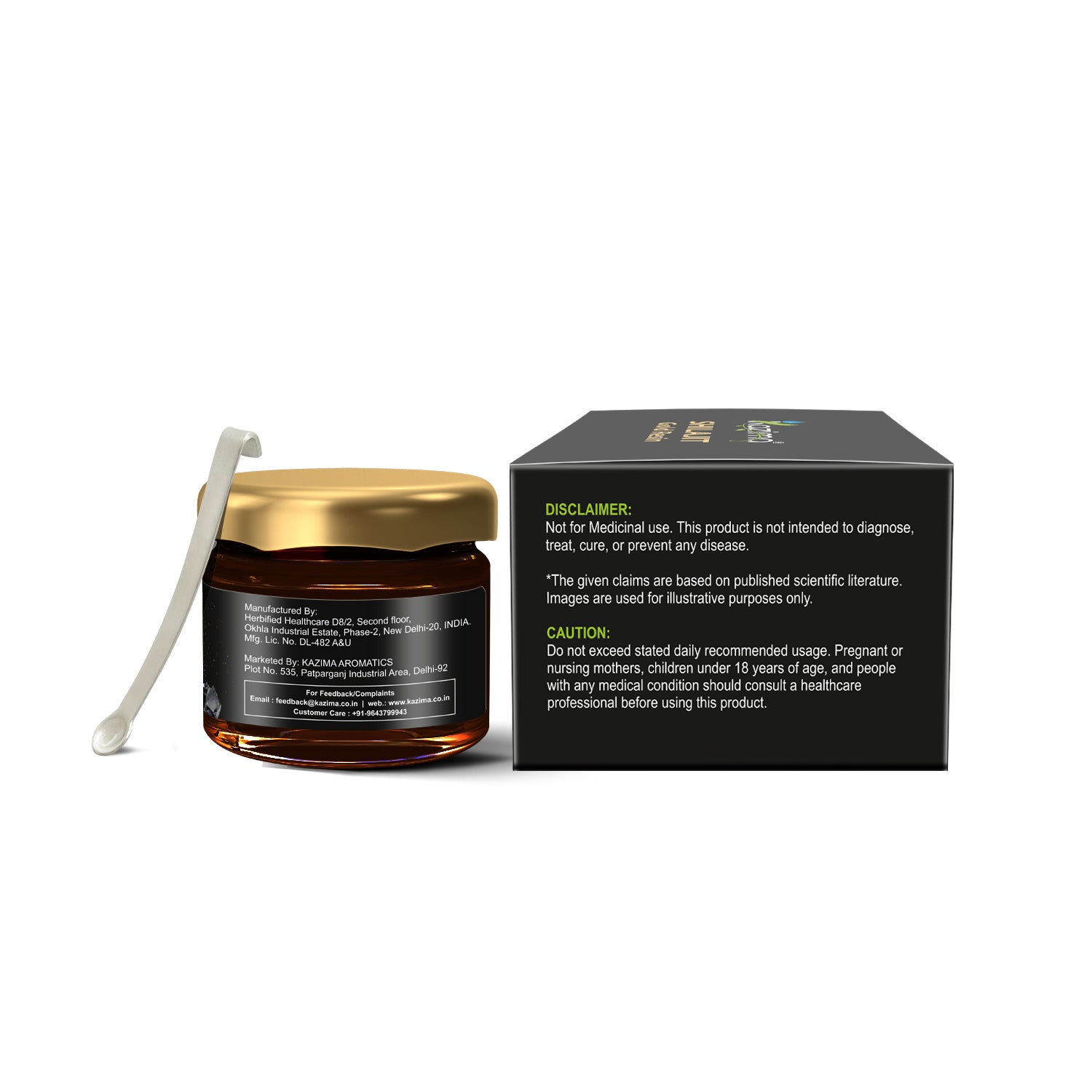 Pure Himalayan Shilajit Gold Resin