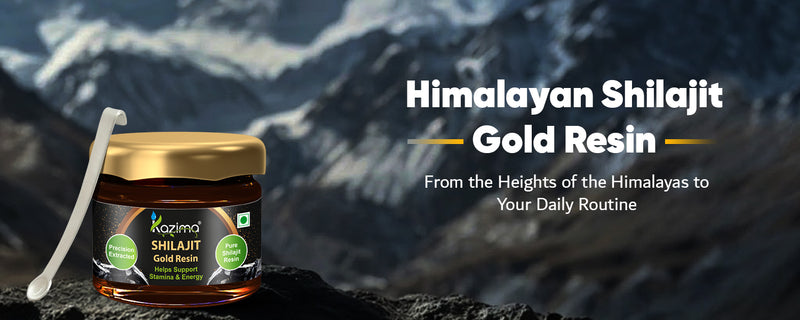 Pure Himalayan Shilajit Gold Resin