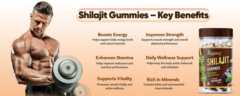 Pure Himalayan Shilajit Gummies (Tamarind Flavour)