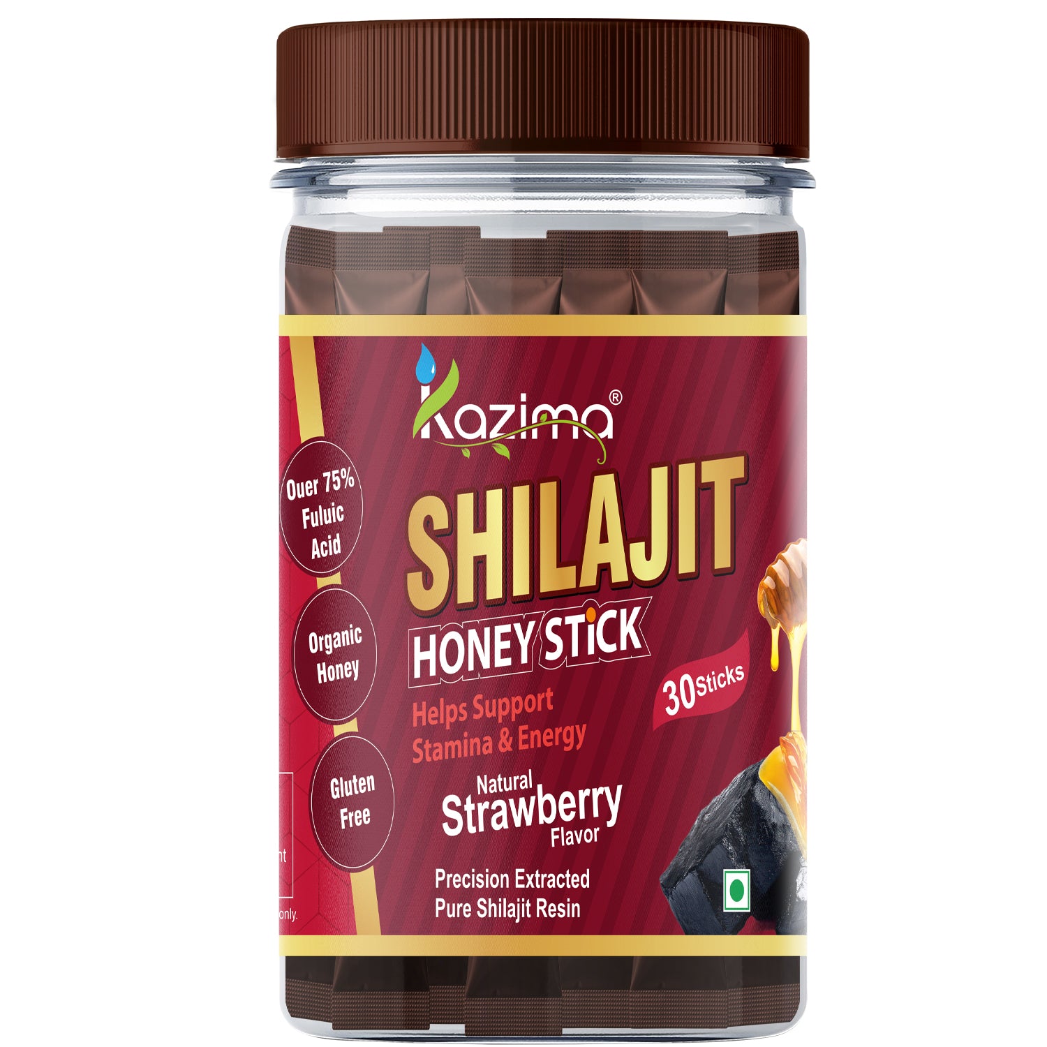 Pure Himalayan Shilajit Sticks (Strawberry Flavour)
