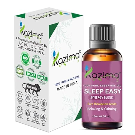 Sleep Easy Blend Essential Oil - Pure & Natural Therapeutic Grade - For Relaxing & Calming