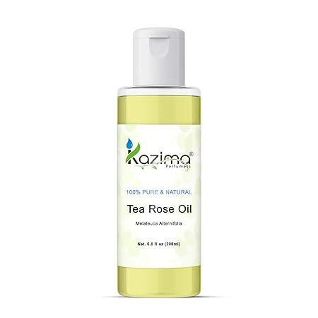 100% Pure Tea Rose Essential Oil – Natural, Undiluted for Skin, Hair & Relaxation
