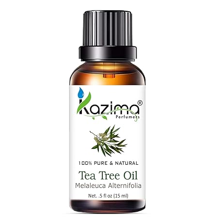 100% Pure Tea Tree Essential Oil – Natural, Undiluted, Therapeutic Grade for Skin Care, Hair, Acne Treatment, and Aromatherapy