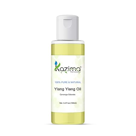 100% Pure Ylang Ylang Essential Oil – Natural, Undiluted for Skin, Hair & Relaxation