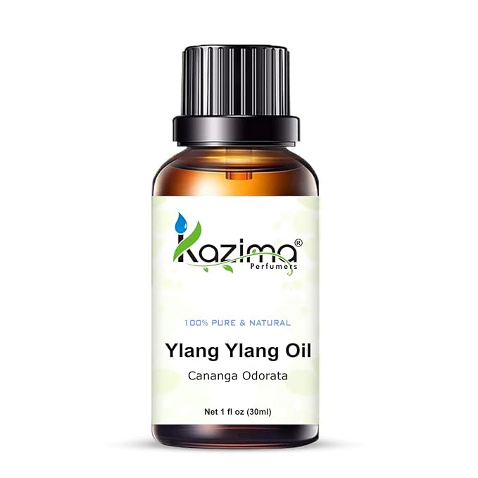 100% Pure Ylang Ylang Essential Oil – Natural, Undiluted for Skin, Hair & Relaxation