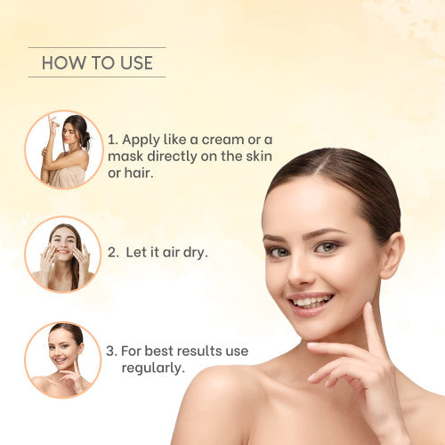 Kazima Aloe Papaya Gel with Pure Aloe Vera, Papaya, Vitamin C & E – Anti-Aging, Moisturizing, Brightening, Acne Scar, Wrinkle, Sunburn & Dark Circle Care