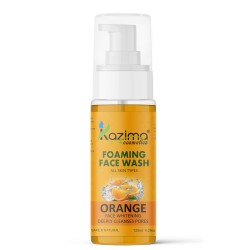 KAZIMA Orange Foaming Face Wash (120 ML)