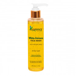KAZIMA White Fairness Face Wash (210ML) - For Removes Dullness & Reduces Blemishes